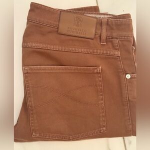 Brunello Cucinelli Tan Men's Jeans